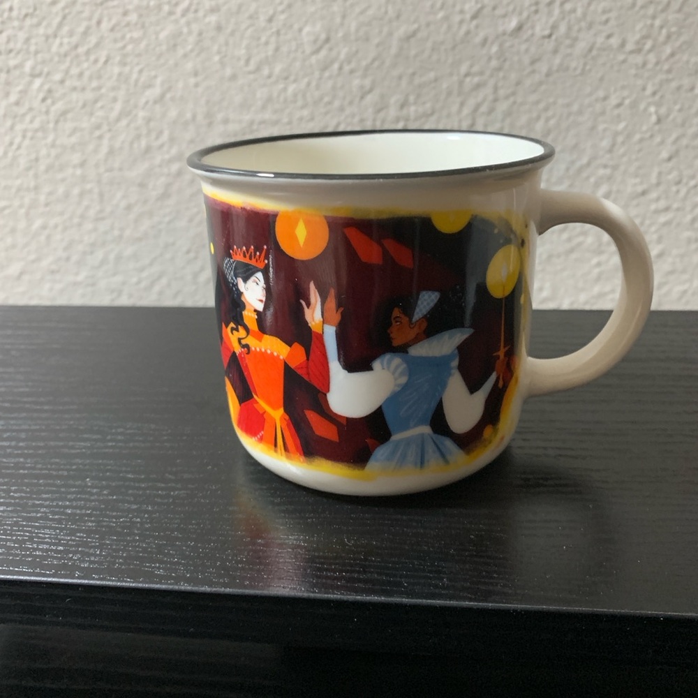 Dragon Priory Orange Tree Rosiethorn Coffee Mug Cup 2023 Illumicrate Retired E17